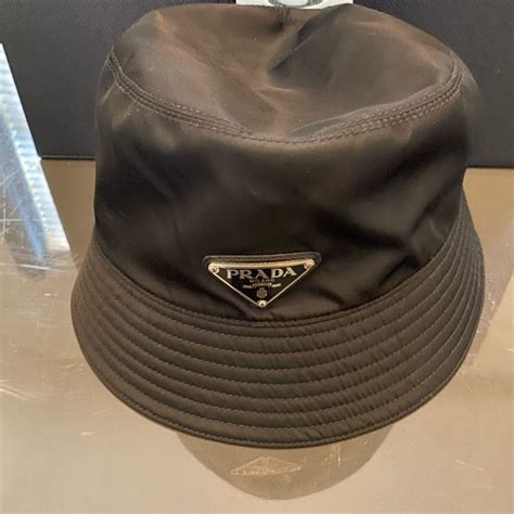 prada bucket hat poshmark|Accessories .